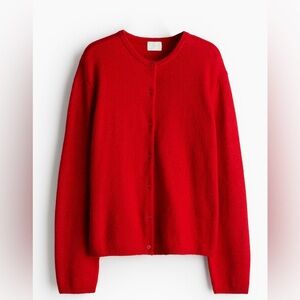 H&M Vibrant Red Women's Cardigan